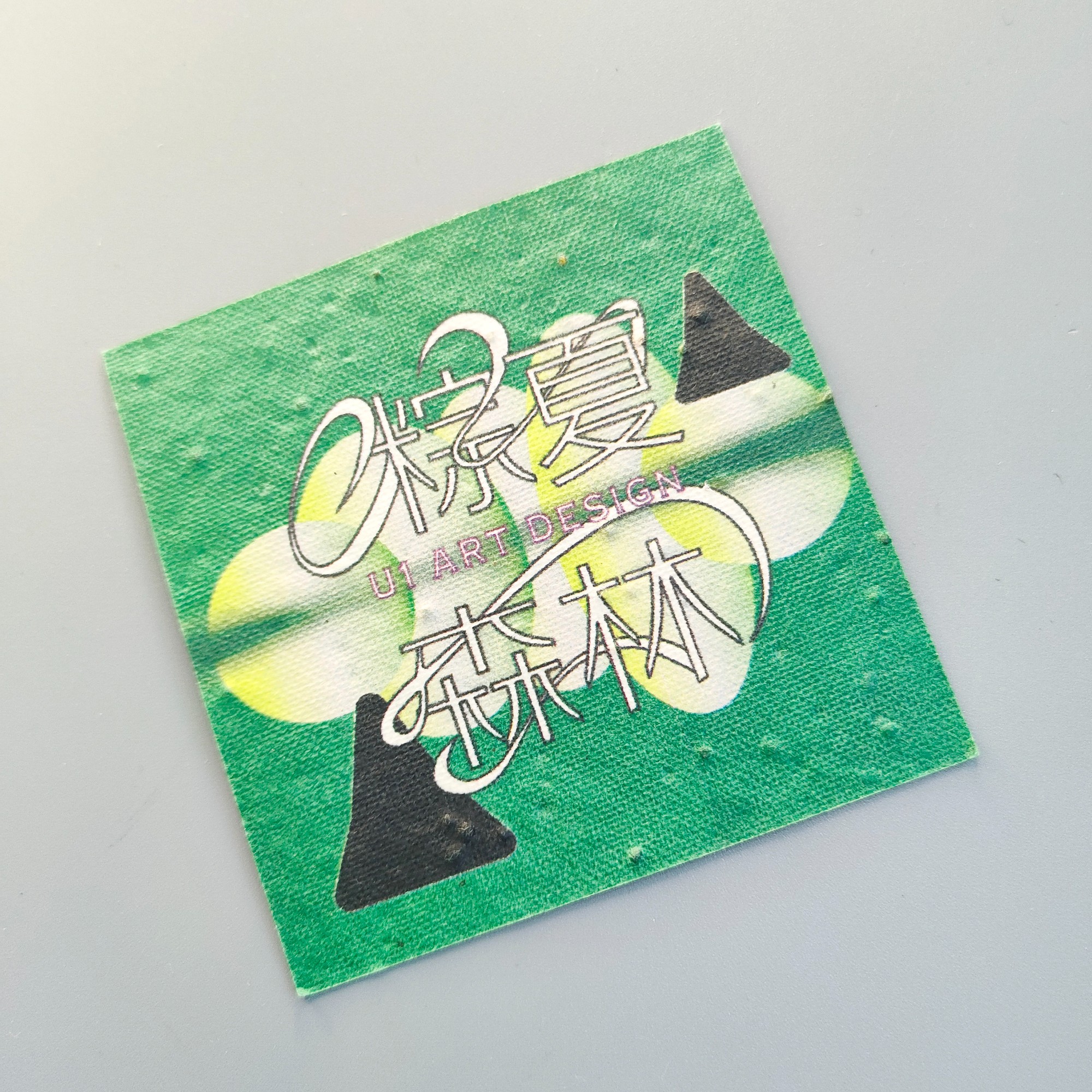 Customizable Logo Seed Paper Cards: Eco - Friendly Hang Tags with Full - Page Multicolor Printing