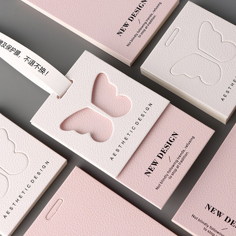 Free Logo Design for Anti-theft Buckle Swing Tags Premium Clothing Hang Tags for Women Kids & Trendy Brands